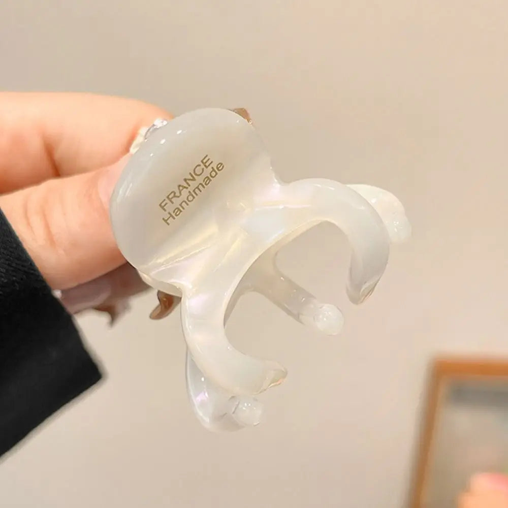 Trendy French Acetate Hair Claw Clips Retro Crab Shark Clip Elegant High Ponytail Holder Fashion Hair Accessories for Women Girl