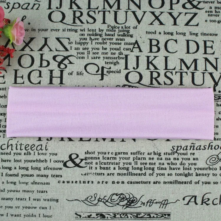 Fashion Sports Headbands for Women Solid Elastic Hair Bands Running Fitness Yoga Hair Bands Stretch Makeup Hair Accessories Hot