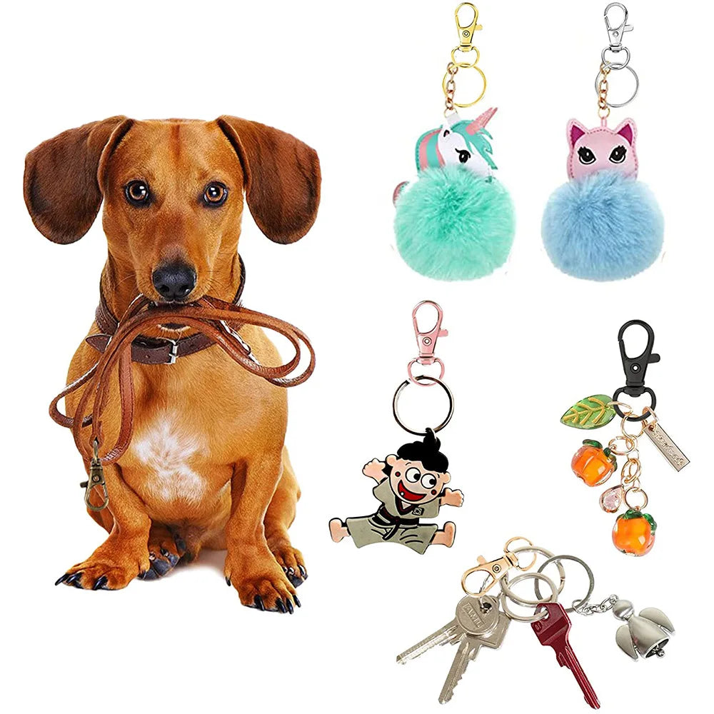 100PCS Swivel Clasps Lanyard Snap Hooks with Key Rings Key Chain Clip Hooks Lobster Claw Clasps for Keychains Jewelry DIY Crafts