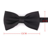 Black Neck Ties For Men Women Casual Suits Solid Tie Gravatas Skinny Mens Neckties For Business Wedding Slim Men Ties