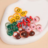 Baby Girls Small Tie Head Rope Children's Rubber Band Does Not Hurt Hair Elastic Hair Bands Kids Hair Chirp Scrunchies Headdress