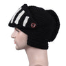 Roman knight knitted hat winter ski mask hat warm Christmas hat bean winter snow hat pullover hat
