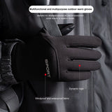 LOOGDEEL Skiing Gloves Waterproof Windproof Winter Cycling Running Ski Warmth Sports Gloves Touch Screen Full Fingers Non-Slip