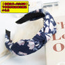 New Flower Headbands For Women Hair Hoop Knot Turban Headband Elastic Hairband Hair Accessories for Girls No Slip Stay