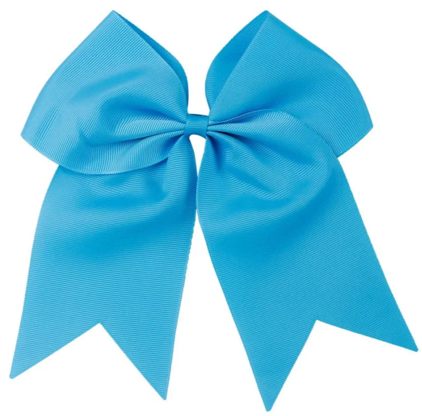 8'' Large Elastic Hair Bows Head Rope Bands Grosgrain Ribbon Hair Ties Boutique Bow Tie For Girls Headwear Hair Accessories