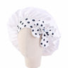 Kids Girls Sleep Cap Floral Print Hair Bonnet Satin Night Sleep Hat Turban Sleeping Hat Children Hair Care Bonnet Nightcap Caps