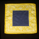 Luxury Mens Handkerchief Silk Accessories Hanky Pocket Squared Handkerchief Pocket Scarf Paisley Polka Dots Party Wedding Prom