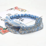 Women Headband New Fashion Hair Bands Bohemian Cross Elastic Hair Band For Ladies Black Purple Female Head band Hair Accessories