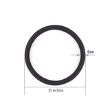 100Pcs Black Elastics Small Hair Ties Elastics Small Hair Rubber Bands Accessories Ponytail Holders for Women Girls Baby Toddle
