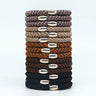 15Pcs Hair Ties for Women, Hair Elastics for Thick Hair, Strong Stretchy Ponytail Holders, No Slip No Damage No Crease Hai
