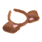 Cartoon Dog Ear Headbands Puppy Ears Hairband Lightweight Fun Accessory Birthday Costume Props Doggy Headwear