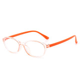 Blue Light Blocking Glasses for Kids Computer Glasses Silicone Frame Clear Lens Girl Boy Video Gaming Children Safety Eyewear