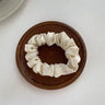 Silk Scrunchie Elastic Hair Bands Solid Color Women Girls  Headwear Fashion Headband Ponytail Holder Hair Accessories