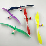 Fashion Colorful Bamboo Dragonfly Patchwork Baseball Cap Adult Kid Helicopter Propeller Funny Cotton Parent-child Snapback Hats