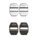 For MINI ONE Cooper S JCW F54 F55 F56 F57 F60 R60 R61 Car Door Lock Cover Protective Decoration Sticker Modification Accessories