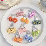 Hair Accessories Girls Bands Bandeau Cheveux Scrunchies Elastic Fille Korean Haarband Rubber Brown Children Gomas Gift Kids