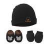 1 Set Baby Anti Scratching Gloves Hat Foot Cover Set Soft Cotton Newborn No Scratch Mittens Socks Beanies Cap Nightcap