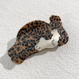Creative Funny Acetate Tortoise Sturgeon Fish Shark Hairpin Oversize Marine Animal Barrettes Thick Hair Clip Claw Accessories