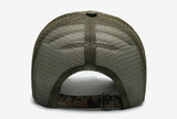 Spring And Summer New Mesh Breathable Personality Sticker Embroidery Women's Baseball Cap Mesh Hat Men's Outdoor Sunscreen Cap