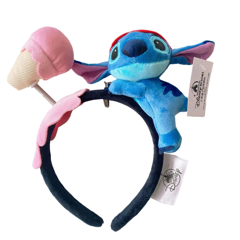 Mickey Minnie Ears Headband Cartoon Animal Plush EARS COSTUME Hallowmas Headband Cosplay Plush Gift Doll Girls Party Hair band