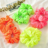 Elastic Neon Colour Scrunch Hair Ties Hair Accessories Headwear Hair Rope