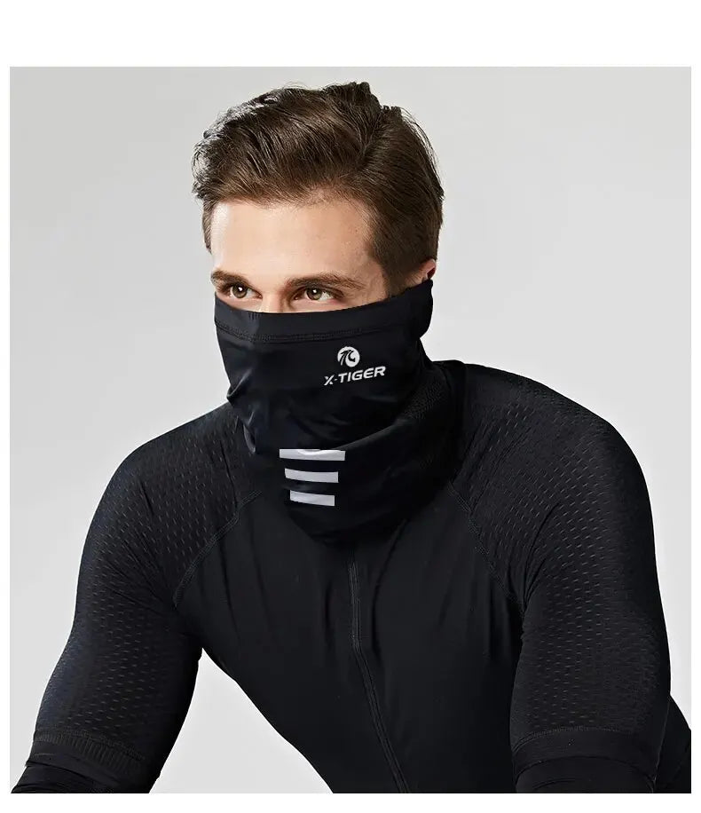 X-TIGER Cycling Face Mask Absorb Sweat Breathable Fishing Training Sport Face Scarf Neck Gaiter Summer Face Bandana