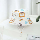 Summer Panama Baby Girls Hat Autumn Cartoon Boys Fisherman Hat Baby Sun Hat Outdoor UV Bucket Hat for Kids Toddler Bonnets
