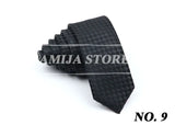 Slim Ties For Men Women Skinny Striped Plaid Paisley 5cm Necktie Casual Wear For Party Wedding Narrow Collar Male Tie Accessorie