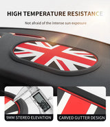 For Mini Cooper S JCW F56 F60 R56 R60 F65 F66 U25 Universal Car Dashboard Non Slip Mat Pads Automotive Interior Decorations