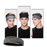 Sweatband for Men Women Elastic Sport Hairbands Head Band Yoga Headbands Headwear Headwrap Sports Hair Accessories Safety Band
