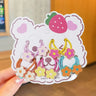 Hair Accessories For Children Girls Hair Tie Elastics Rope High Elasticity Scrunchies Summer Sweet Cute Ponytail Rubber Bands