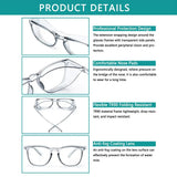 Anti-fog Safety Glasses Blue Light Blocking Glasses Anti Pollen Goggles Eye Protection Glasses for Men Women UV400 Protection