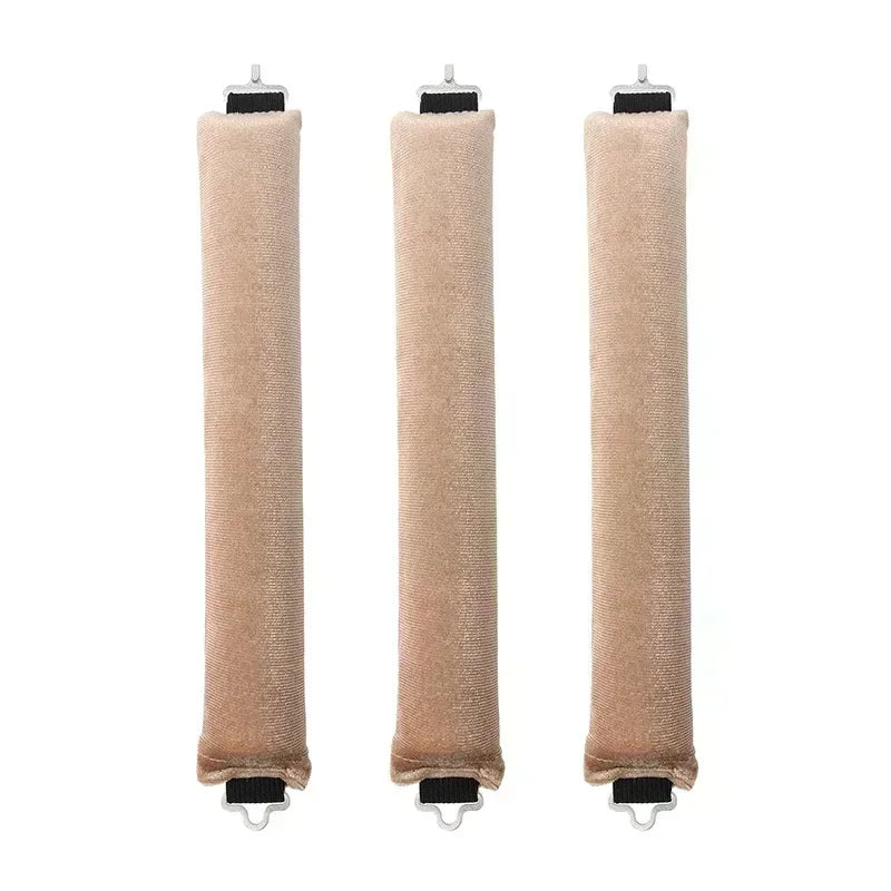 Heatless Hair Curler Satin Sleeping Cap Set No Heat Hair Rollers Curling Rod Headband Soft Curlers Lazy Curls Bonnet Night Hat