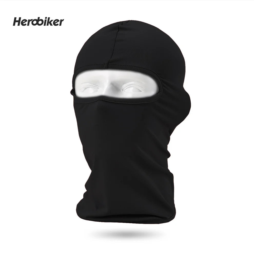 Balaclava Motorcycle Face Mask Moto Helmet Bandana Hood Ski Neck Full Face Mask Windproof Dustproof Face Shield Men's Biker Mask