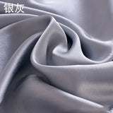 19 Momme Width 114cm 100% Pure Natural Mulberry Silk Fabric Make Clothing/Pillowcase/Eye Mask/Nightcap/Bedding/Pajamas Fabric