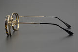 Exquisite Titanium Handmade Glasses Frame Mens Women Retro Square Spectacle Frames Eyeglasses Japanese Design Oval Round Eyewear