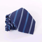 Blue Fashion Men's Tie 8cm Blue Necktie Green & Orange Silk Gravatas For Men Paisley Floral Fit Wedding Workplace Slim