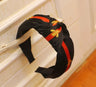 2025 New Fashion Hairband Headband For Women Fashion Turban Striped Hair Band Bee Pattern Print Hair Accessories