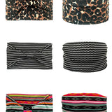 Boho Headbands For Women Fashion Wide Headscarf Bohemian Yoga  Workout Head Bands Hair Accessories Band