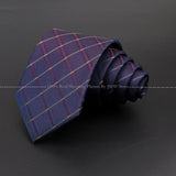 New Design Wedding Men Tie Purple Solid Striped Paisley Flower Neckties Men Business Dropshipping Groom Collar Accessories Gift