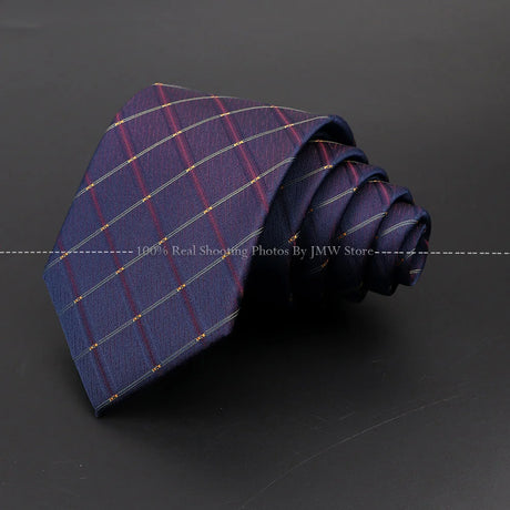 New Design Wedding Men Tie Purple Solid Striped Paisley Flower Neckties Men Business Dropshipping Groom Collar Accessories Gift