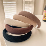 New Fashion Women's Thick Sponge Headband Wide Brim Hairband Elegant Headband Makeup Face Wash Headband Fashion Hair Accessories