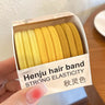 Nylon Rubber High Elastic Hair Bands Hair Ties Women Girls Candy Basic Ponytail Holder Scrunchies Gum Ropes Hair Accessories Set