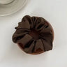 Silk Scrunchie Elastic Hair Bands Solid Color Women Girls  Headwear Fashion Headband Ponytail Holder Hair Accessories