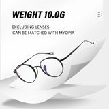 2015 Round Eyeglass Titanium Retro Square Glasses Frames Men Women Eyeglasses Frames Eyewear Business Korean Spectacles Frame