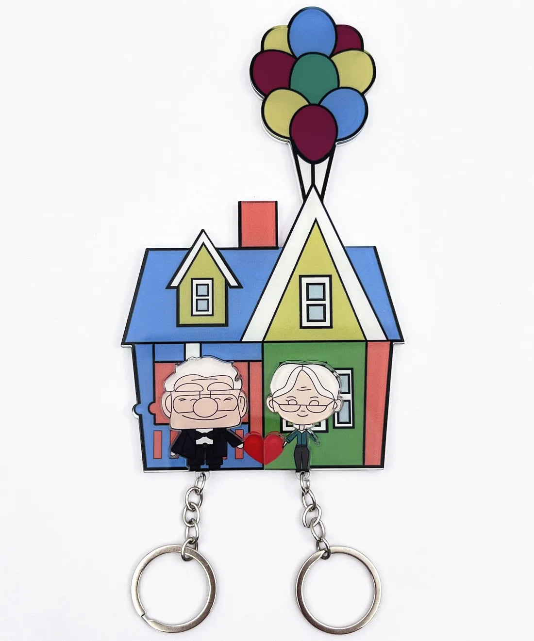Anime Cane Frederisk Cosplay Keychain Refrigerator Sticker Cartoon Acrylic Couple Pendant Key Chain Accessory Halloween Keyring