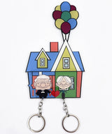 Anime Cane Frederisk Cosplay Keychain Refrigerator Sticker Cartoon Acrylic Couple Pendant Key Chain Accessory Halloween Keyring
