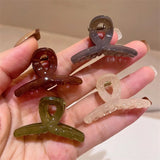 4.5cm Mini Cute Little Catch Clip Half-tie Hair Small Hair Catch Hair Clip Net Red Bangs Side Clip