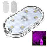 1pc Touch Sensor USB LED Interior light LED Lamp Car Ceiling Lamp Reading Light Car Decorations Roof Interior Lighting