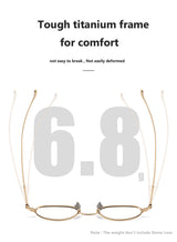 Pure Titanium Glasses Frame Men Women Vintage Round Brand Design Eyeglasses Frames New Titan Eyewear High Quality Spectacles